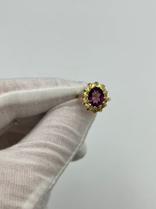 10K Amethyst Ring