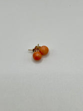 Load image into Gallery viewer, 14K Pink Coral Earrings
