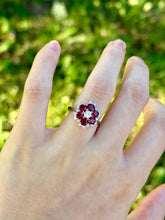 Load image into Gallery viewer, 14K Ruby and Diamond Ring
