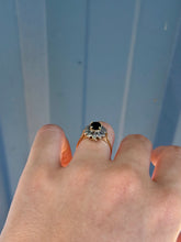 Load image into Gallery viewer, 14K Sapphire &amp; Diamond Ring

