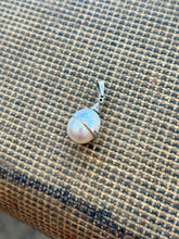 Load image into Gallery viewer, 10K Diamond Pearl Pendant
