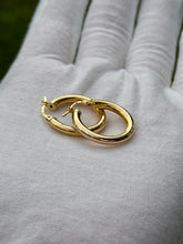 Load image into Gallery viewer, 14K Hoop Earrings
