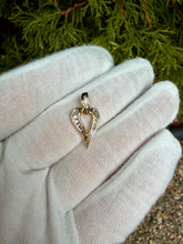 Load image into Gallery viewer, 10K Diamond Heart Pendant
