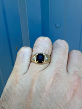 Load image into Gallery viewer, 10K Onyx Ring

