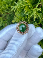 Load image into Gallery viewer, 10K Jade Ring
