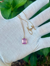 Load image into Gallery viewer, 10K Pink Topaz Necklace
