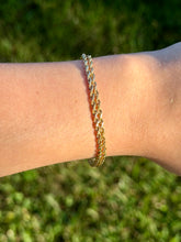 Load image into Gallery viewer, 10K Double Rope Bracelet
