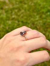 Load image into Gallery viewer, 14K Sapphire &amp; Diamond Ring
