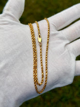 Load image into Gallery viewer, 18K Rope Chain
