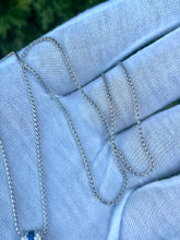 Load image into Gallery viewer, 18K Diamond Sapphire Necklace
