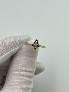 14K Diamond Ring