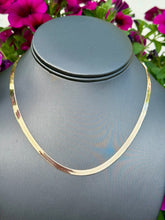 Load image into Gallery viewer, 14K Herringbone Chain

