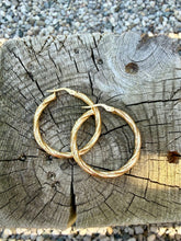 Load image into Gallery viewer, 10K Twisted Hoop Earrings
