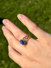Load image into Gallery viewer, 10K Blue Star Sapphire Ring
