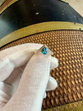 Load image into Gallery viewer, 14K Blue Topaz Ring

