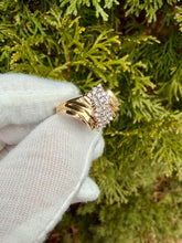 Load image into Gallery viewer, 10K Diamond Cluster Ring
