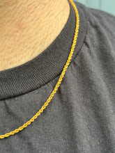 Load image into Gallery viewer, 18K Rope Chain

