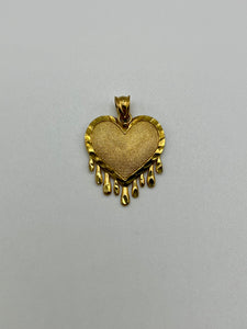 10K Heart Pendant