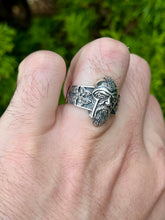 Load image into Gallery viewer, Sterling Silver Viking Ring
