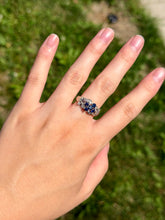 Load image into Gallery viewer, 14K Sapphire &amp; Diamond Ring
