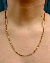 Load image into Gallery viewer, 18K Rope Chain
