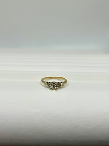 14K Diamond Ring