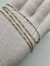 Load image into Gallery viewer, 10K Figaro Chain
