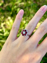 Load image into Gallery viewer, 14K Ruby and Diamond Ring
