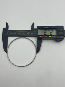 10K White Bangle