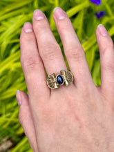 Load image into Gallery viewer, 14K Sapphire Bow Ring
