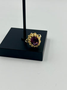 10K Amethyst Ring