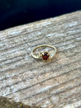 Load image into Gallery viewer, 10K Garnet Ring
