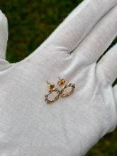 Load image into Gallery viewer, 10K Diamond Earrings
