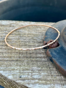 10K Bangle Bracelet