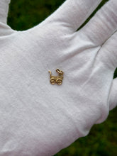 Load image into Gallery viewer, 10K Baby Carriage Pendant
