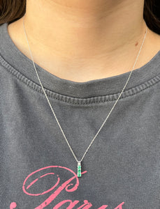 10K Emerald Necklace