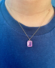 Load image into Gallery viewer, 10K Pink Topaz Necklace
