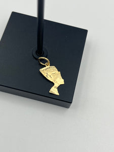 14K Egyptian Queen Charm