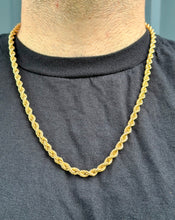 Load image into Gallery viewer, 10K Rope Chain
