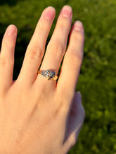 Load image into Gallery viewer, 14K Diamond Heart Ring
