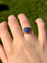 Load image into Gallery viewer, 10K Blue Star Sapphire Ring
