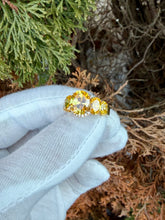 Load image into Gallery viewer, 10K Topaz &amp; Diamond Ring
