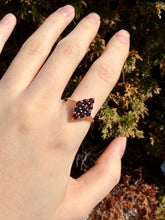Load image into Gallery viewer, 10K Garnet Ring
