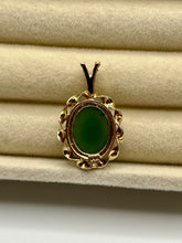 Load image into Gallery viewer, 14K Jade Pendant
