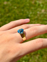 Load image into Gallery viewer, 14K Swiss Topaz Ring
