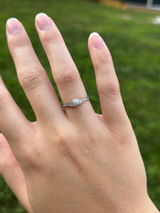 10K Diamond Ring