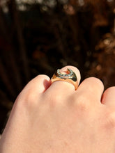 Load image into Gallery viewer, 10K Diamond Horseshoe Ring
