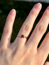Load image into Gallery viewer, 10K Ruby Ring
