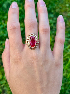 14K Ruby Ring