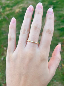 925 Vermeil Eternity Band